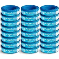AngelCare navulcassettes - Pack van 24 navulcassettes - originele - voor luieremmer Comfort Plus - cassettes de recharge pour poubelle à couches lot of 24