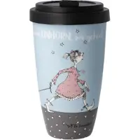 Goebel - Barbara Freundlieb | Koffie / Thee Mok Die sind doch alle verrückt | Beker to go - porselein - 500ml