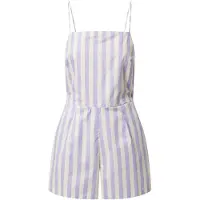 EDITED The Label Jumpsuit 'Siana' lichtlila / wit