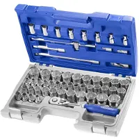 Expert by Facom doppen en hulpstukken 1/2" | 55-delig | in koffer | E032909 - E032909