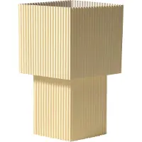 Pholc Romb Mini portable tafellamp 19 cm Vanilla