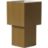 Pholc Romb Mini portable tafellamp 19 cm Cumin