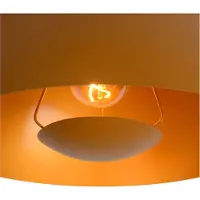 Lucide SIEMON - Hanglamp - Ø 40 cm - 1xE27 - Okergeel