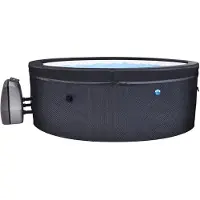 NetSpa Vita 156x70 Cm Hot Inflatable Tub With External Panels Blauw 800L