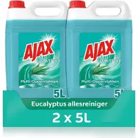 Ajax Allesreiniger Eucalyptus - 2 x 5L - Multi-oppervlakken Reiniger - Voordeelverpakking