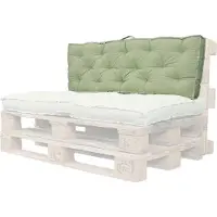 Unique living | Palletkussen Scandic | Outdoor Collectie | Lichtgroen | 40x120cm