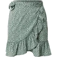 ONLY Rok mintgroen / zwart
