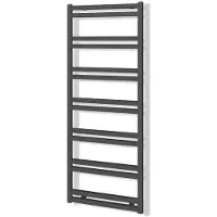 Maxaro Sirius Handdoekradiator | 50x127,6 cm Donkergrijs 733 Watt Aluminium Centrale verwarming