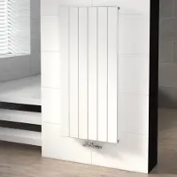 Maxaro Jupiter Designradiator | 56,5x120 cm Mat wit 1052 Watt Aluminium Centrale verwarming