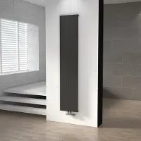 Maxaro Jupiter Designradiator | 37,5x180 cm Donkergrijs 1052 Watt Aluminium Centrale verwarming