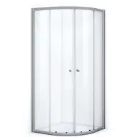 Maxaro Ruby Allure Douchecabine 90x90 cm | Chroom Helder Glas Schuifdeur Kwartrond | Douchecabine Kopen | Douchecabine Kwartrond