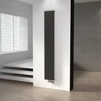 Maxaro Uranus Designradiator | 28x180 cm Donkergrijs 899 Watt Aluminium Centrale verwarming
