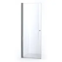 Maxaro Zircon Comfort Douchedeur | 85 cm Chroom Helder glas Pendeldeur
