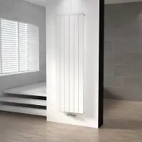 Maxaro Jupiter Designradiator | 56,5x180 cm Hoogglans wit 1577 Watt Aluminium Centrale verwarming