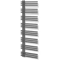 Maxaro Kepler Handdoekradiator | 55x174 cm Donkergrijs 1242 Watt Aluminium Centrale verwarming
