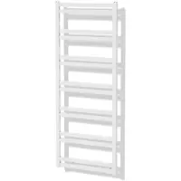 Maxaro Sirius Handdoekradiator | 50x127,6 cm Hoogglans wit 733 Watt Aluminium Centrale verwarming