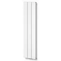 Maxaro Jupiter Designradiator | 28x120 cm Hoogglans wit 525 Watt Aluminium Centrale verwarming