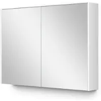 Maxaro Spiegelkast Met Verlichting Modulo 100x70cm Hoogglans Wit Badkamer Spiegelkast | Spiegelkast Badkamer | Spiegelkast met Verlichting