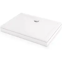 Maxaro Hoge Douchebak 120x90cm Rechthoek Acryl Hoogglans Wit | Douchebakken | Complete Douchebak | Douchevloer
