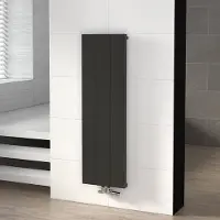 Maxaro Saturn Designradiator | 37x120 cm Donkergrijs 695 Watt Aluminium Centrale verwarming