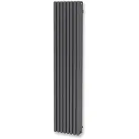 Maxaro Triton Designradiator | 39x180 cm Donkergrijs 3864 Watt Aluminium Centrale verwarming