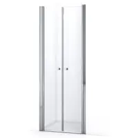Maxaro Zircon Comfort Douchedeur | 80 cm Chroom Helder glas Pendeldeur