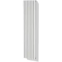 Maxaro Atlas Designradiator | 39x180 cm Hoogglans wit 3990 Watt Aluminium Centrale verwarming