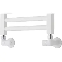 TVS Design Valves 150 aansluitset haaks wit