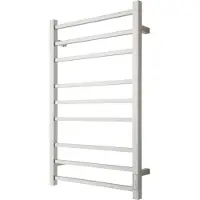 TVS Design Eldo 9F elektrische radiator RVS 100W 86x53cm