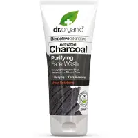 Dr Organic 1+1 gratis | Dr. Organic Face Wash Geactiveerde Houtskool - 200ml