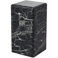Pols Potten Pillar Marble Look Black Large