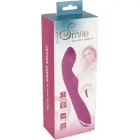 Sweet Smile SMILE - flexibele A- en G-spot vibrator - siliconen - roze