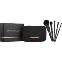 Youngblood Pakket Tools Jet Set Makeup Brush Kit Set