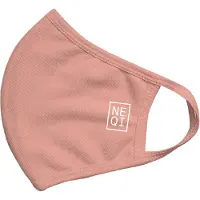 NEQI Hygiene Gezichtsmaskers Mondkapje pink S-M 3 stuks 1 Stk.