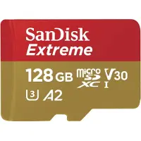 SanDisk MicroSDXC Extreme 128GB 160MB/s + SD Adapter