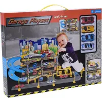 Huismerk Premium Parkeergarage Speelset - 62 x 31 x 33 cm