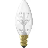 Calex Led lamp E14 | Kaars | (Pearl, 1W, 70lm, 1800K)