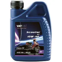 VatOil Motorolie Scooter 4t 10w-40 1 Liter