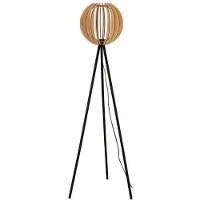 Envostar Vloerlamp Clay, zwart, Woon-/ Eetkamer, metaal, Scandinavisch, vloerlamp