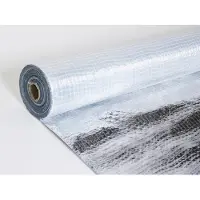 Vloerverwarming-Direct Aluminium Reflectiefolie Aluminium reflectiefolie, 30m² (20m x 1,5m)