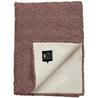Mies & Co baby ledikantdeken soft teddy Cozy Dots 110x140 cm unisex