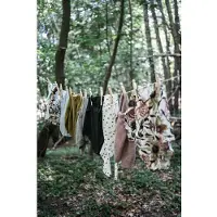 WildWood romper met stip print donkergroen Jongens/Meisjes Stretchkatoen Ronde hals - maat 62/68