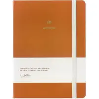 A-Journal Notitieboek A5 - Hardcover - Terracotta - Brique - Gelinieerd