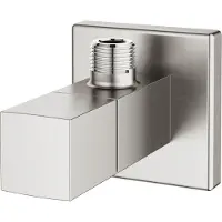 GROHE Eurocube - Hoekstopkraan, supersteel 22012DC0