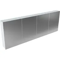Mondiaz Cubb spiegelkast 200x70x16cm clay met 4 deuren