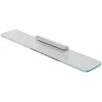 Geesa Planchet Shift Chroom Met Transparant Glas 60 cm