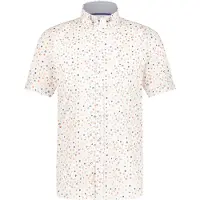 State of Art Casual Overhemd Heren KM Wit | Maat: XXL | 97% katoen, 3% elastaan