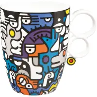 Goebel - Billy the Artist | Koffie / Thee Mok Casual Conversation | Beker - porselein - 400ml