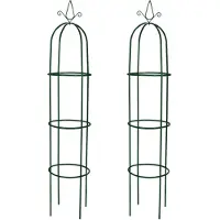 vidaXL Tuinboogtorens 2 st