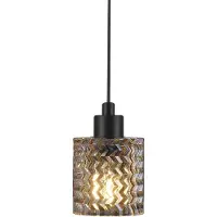 Nordlux Hollywood-hanglamp-E27-amber glas